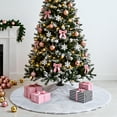 thumbnail image 5 of Sanmadrola Christmas Tree Skirt White Plush Skirts Christmas Decorations Indoor Xmas Ornaments Holiday Decor for Party, 48in, 5 of 8