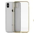 thumbnail image 1 of SOATUTO Compatible with iPhone XS MAX Clear Case, Shockproof Ultra Slim Fit Silicone Transparent Cover TPU Soft Gel Rubber Cover Shock Resistance Protective Back Bumper (Gold), 1 of 6
