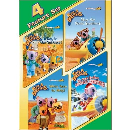 Koala Brothers: 4 Feature Set - A Day In The Outback! / Meet The Koala Brothers / We're Here To Help / The Koala Brothers Outback Christmas (Full Frame)