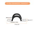 thumbnail image 2 of Unique Bargains 22Pack 7/8' Cable Clamp U Shape Stainless Steel Rubber Cushioned Pipe Strap, 2 of 5