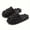 Black, variant on Bubble Slides For Women And Men, Spa Massage Non-slip Golf Ball Slippers, Funny Lychee Soft Beach Sandals