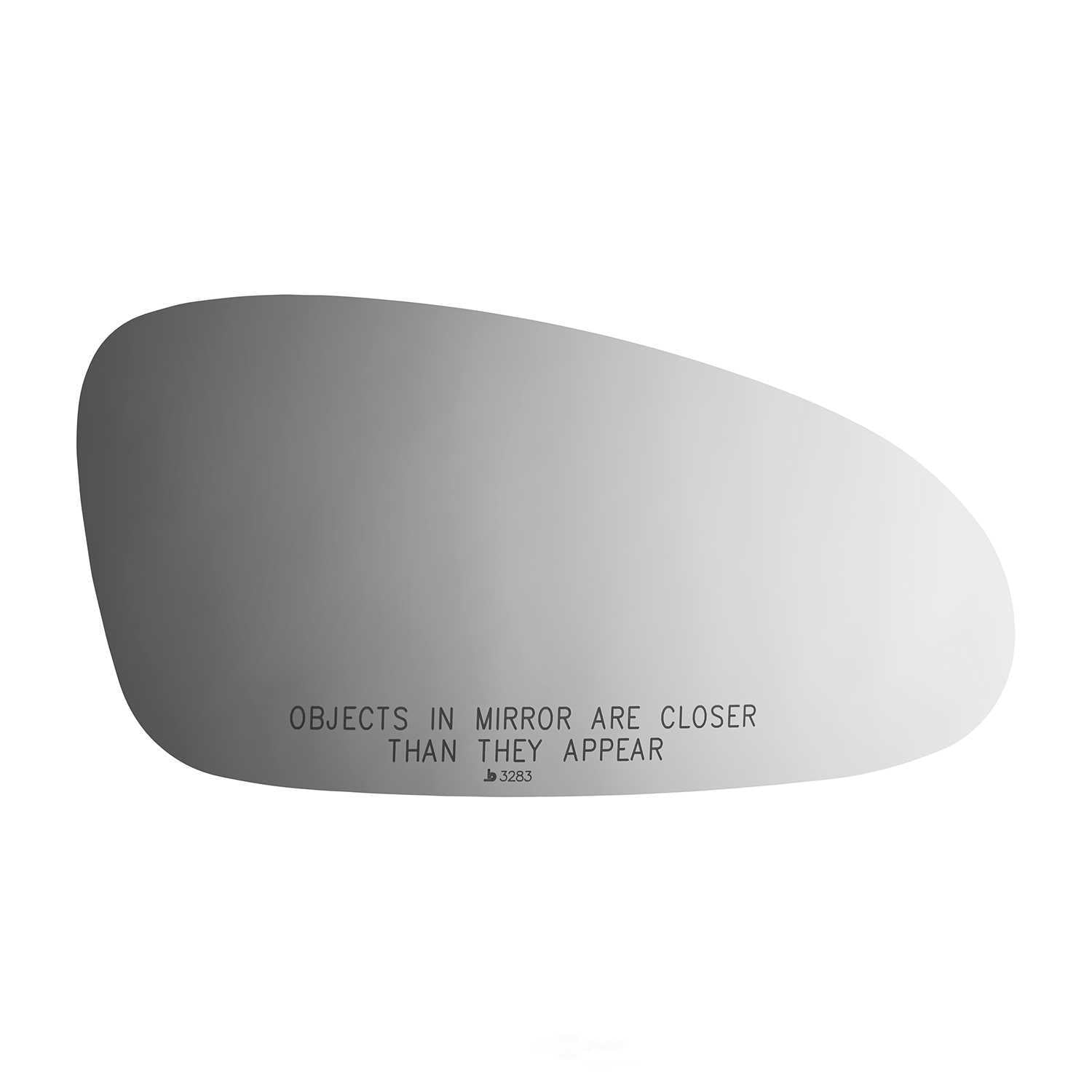 Burco Side View Mirror Replacement Glass - Clear Glass - 3283