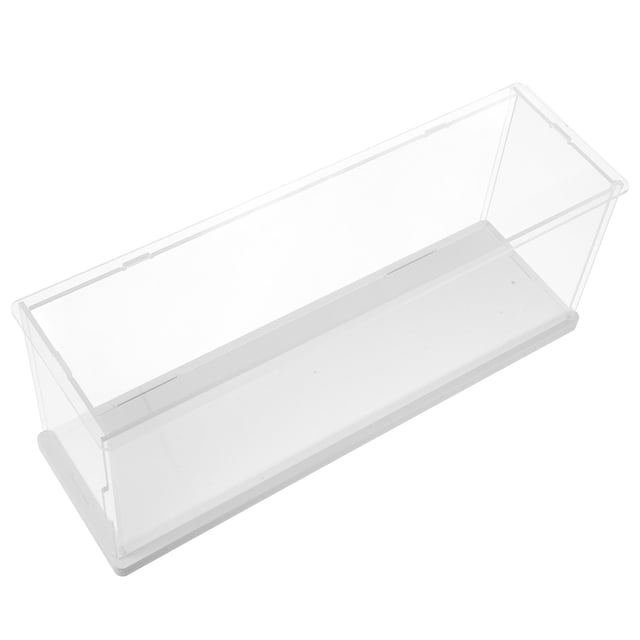 unbranded 1Set Clear Acrylic Display Case for Action Figures with Rectangular Shape 31.0x12.0x9.5in