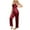 Red, variant on SwiftWear Summer Black/White/Red Silk Sleepwear for Women Satin Pajamas Set Sleeveless Pjs Set 2 Piece Loungewear S-XL