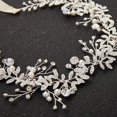 thumbnail image 4 of Novia de cristal con cabeza de boda plateada con accesorios para el cabello de la novia Sra. enredadera de pelo perlado (plata) Shuxiu Wang 9024719153094, 4 of 4