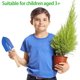 thumbnail image 3 of 7 Unids Mini Juego De Herramientas De Jardinería Kit De Herramientas De Jardinería Para Niños De Mano Pequeña Con Pala Rastrillo Cuchara Coloridos Juguetes De Jardín Para Niños Juego De Paleta De Play Muyoka Hogar, 3 of 7