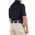 thumbnail image 5 of First Tactical FT-112509-729-S Men Performance Short Sleeve Polo Shirt, Midnight Navy - Small, 5 of 6