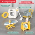 thumbnail image 3 of Juego de muebles TAKIHON Dollhouse, 56 piezas, juguetes de cocina y baño, 3 of 7