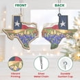 thumbnail image 4 of Adorno colgante FLAGWIX Texas Suncatcher, regalo de Navidad, 4 of 7