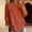 A9 Orange, variant on Cotton Linen Tops for Women Retro Embroidered Tops Crew Neck Tops Beach Casual Summer Tops Fashion Outfits Solid Color Shirt Peasant Blouses Office Blouses Business Work Blouses Flowy Shirt