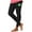 A Black, variant on Womens Leggings High Waist Buttery Soft Tummy Control Printed Yoga Pants Running St Patricks Day Pattern Stretch Workout Activewear