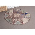 thumbnail image 2 of Wool Rugs, Moroccan Rugs, 3.4x3.4 ft Small Rugs, Turkish Rug, Vintage Rug, 2 of 9