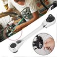 thumbnail image 3 of 1/4 Inch Mini Ratchet Wrench 72 Teeth Drive Ratchet Wrench Tool, 3 of 5