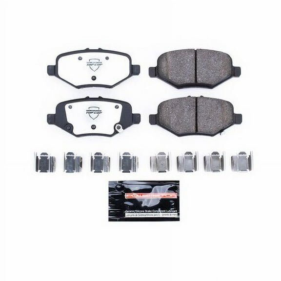 PowerStop Z37-1611 Disc Brake Pad Set Ford, Lincoln Disc Brake Pad Set - Front