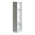 thumbnail image 3 of Pemberly Row Contemporary Storage 16" Broom Cabinet in White, 3 of 3