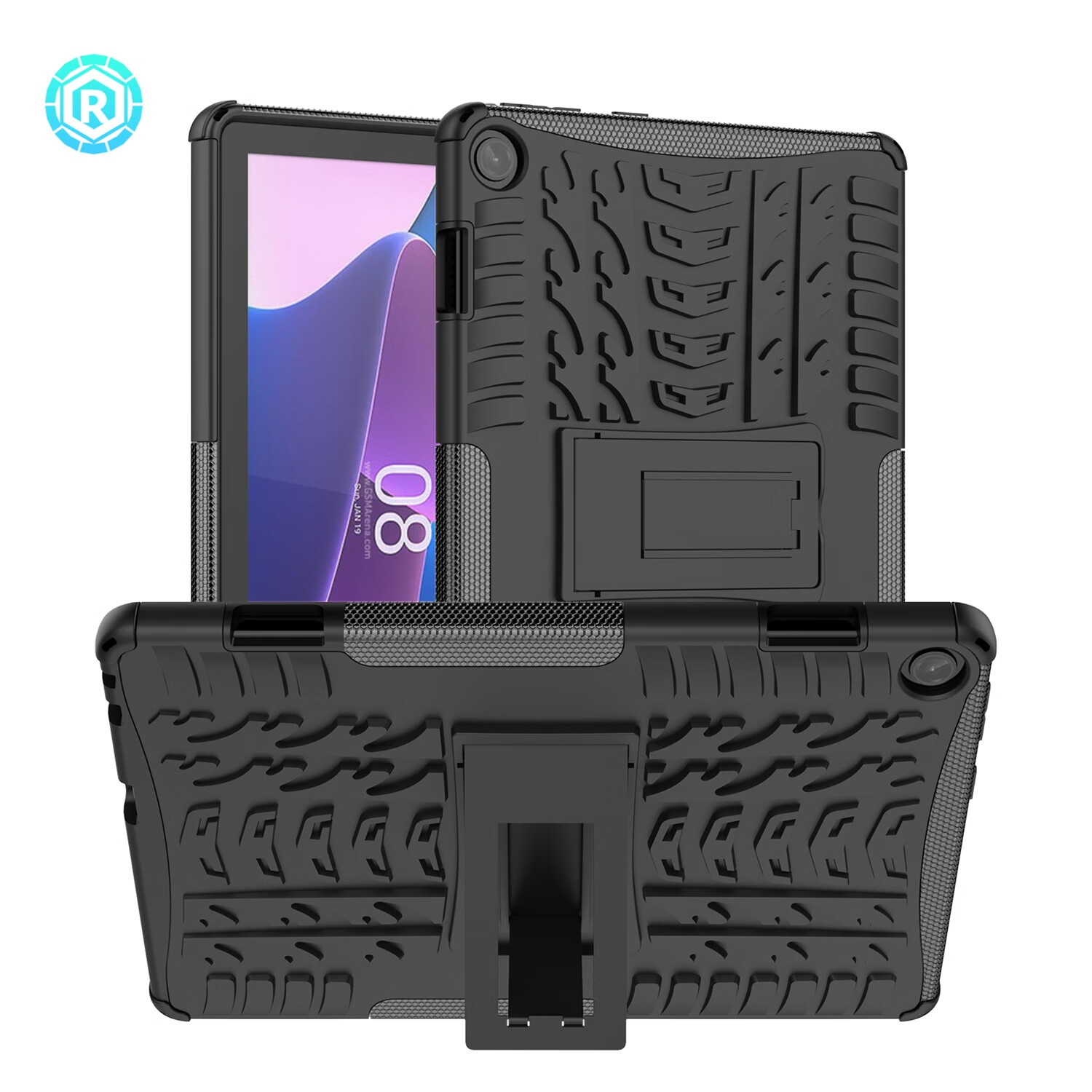 Elepower Heavy Duty Protective Case for Lenovo Tablet M10 (3rd Gen) 10.