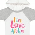 thumbnail image 4 of Inktastic Live Love Aloha Boys or Girls Baby Bodysuit, 4 of 5