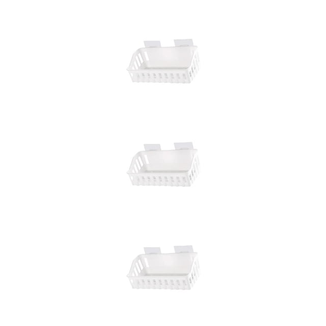 Injueey Bathroom Storage Rack Punch-free Shelf Simple No Holder Hanging Style Basket Drilling for Cosmetics Toothpaste Organizer Type1 NO1