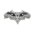thumbnail image 1 of Visland Lace Embroidered Fake Collar Hollow See-through Lace Flower Pattern False Collar Lace Embellished Clothing Accessory, 1 of 7