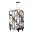 thumbnail image 2 of Picia French Bulldog 2 Luggage Protector Cover Thicken Suitcase Protector Cover Fit 18-32 Inch Luggage-X-Large, 2 of 9