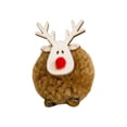 thumbnail image 1 of BKRE Festive Reindeer Pompom Hanging Ornament Handmade Deer For Party, 1 of 3