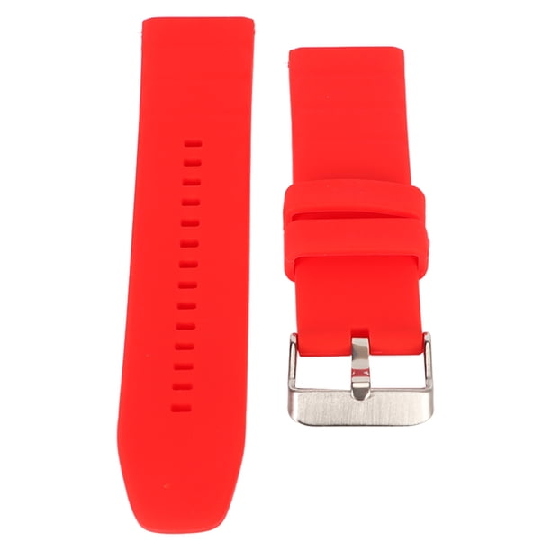 Correa de silicona profesional suave de liberación rápida correa de reloj inteligente accesorio de repuesto apto para Amazfit GTR 4 rojo