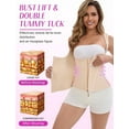 thumbnail image 3 of Waist Trainer for Women Tummy Control Corset Shapewear Workout Cincher Body Shaper Tank Top Sport Girdle, 3 of 5
