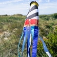 thumbnail image 5 of In The Breeze 4665 — 3D Lighthouse Windsock — Fun and Colorful Nautical, Costal Hanging Decoration, 5 of 6