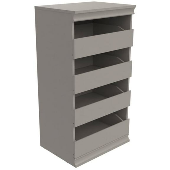 ClosetMaid Modular Stackable Closet, Gray
