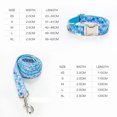 thumbnail image 5 of Collar y correa de lujo con diseño de sirena para perros, elegante collar con lazo para mascotas, collar martingala para perros, collares y correas ajustables para perros, 5 of 5