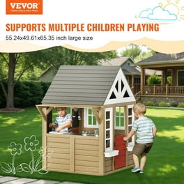 Big Backyard Bayberry Ready-to-Assemble Wooden Playhouse