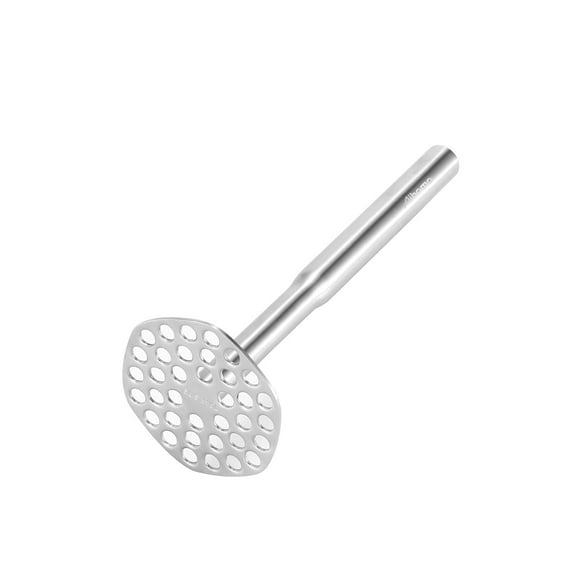 Aihomo 316L Stainless Steel Potato Masher Heavy Duty, One-Piece Masher Kitchen Tool, Potato Smasher for Mashing Beans, Avocados, Dishwasher Safe