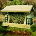 thumbnail image 2 of Woodlink Deluxe Wood Bird Feeder with Metal Suet Cages and Hinged Roof, 2 of 10