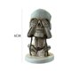 thumbnail image 3 of Colgante de esqueleto de coche de resina, espejo retrovisor, colgante, columpio, decoración de calavera (no se ve), 3 of 3