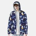 thumbnail image 2 of Daiia Party Shark Cute UPF 50+ Sun Protection Hoodie Jacket Lightweight Long Sleeve Sun Shirt for Women Men with Pocket Hiking Outdoor-Medium, 2 of 7
