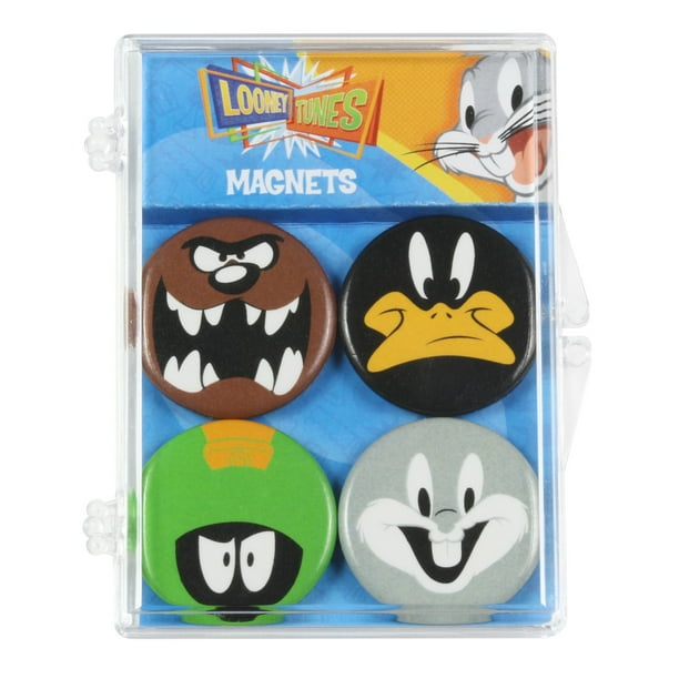 Magnets The Coop Looney Tunes Bugs & Co., paquete de 4