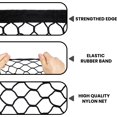 thumbnail image 3 of LinenLoon Cargo Net for SUV, 2in1 35.4x25.0 Inch 2022 Upgraded Car Rear Heavy Duty Cargo Net Stretchable Foldable, Adjustable Elastic Pickup Truck Bed Storage Net with Hooks, 3 of 5