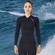 thumbnail image 1 of Trajes de neopreno para niños y jóvenes Neopreno Surf Natación Trajes completos Negro Mantener caliente Cremallera para ejercicio acuáticos Surf - De s mujeres DYNWAVEMX Traje de buceo, 1 of 7