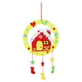 thumbnail image 2 of Suncoda Christmas Wreath, Christmas Non-Woven Garland Ornaments Children's Educational Diy, Christmas Ornament, 2 of 9