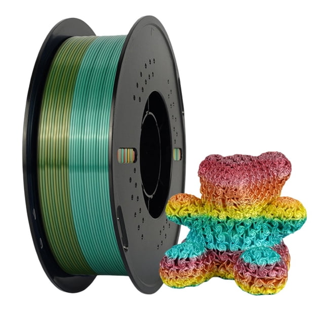 For 3D Printing For Pla Filament Silk For Rainbow Ombre 1.75Mm For Fdm Series Printer