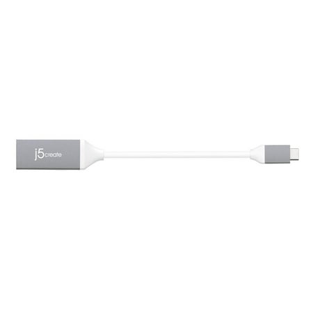 j5create - USB-C to 4K HDMI Adapter - Space Gray/White