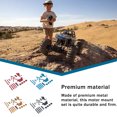 thumbnail image 4 of Servo Mount Simple to Install Firm Structure Motor Bracket DIY Prop Decoration Shock Absorber RC Car Supplies Upgraded Fittings Red, 4 of 7