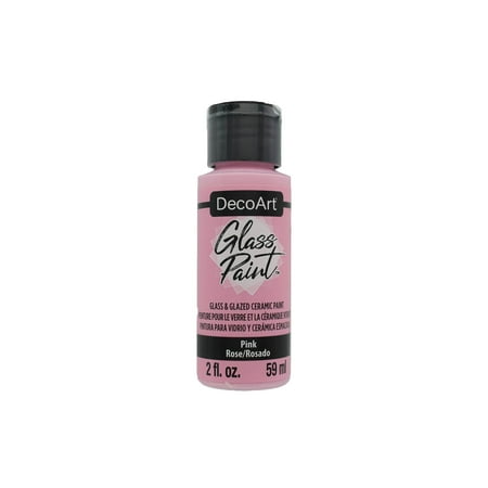 UPC: 0766218123343 | Deco Art GLASS PAINT 2OZ PINK us:one size
