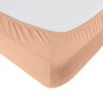 thumbnail image 6 of IDEAhome Jersey Knit Fitted Crib Sheet, Lightweight and Soft Material, 52” x 28” x 8”, 6 of 6