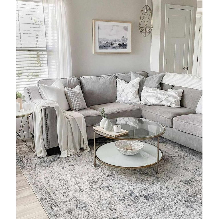 Vintage White Living Room