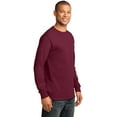 thumbnail image 4 of Port & Company Men's Heavyweight Long Sleeve T-Shirt, 4 of 4