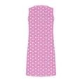 thumbnail image 6 of XuJwPNcy Women's Summer Dress Fashion Printed Sleeveless Crew Neck Tank Dress Casual Baggy Dress with Pocket, 6 of 6