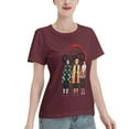 thumbnail image 2 of T-Shirt Basique à Manches Courtes pour Femmes Demon Slayer, 2 of 6
