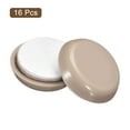 thumbnail image 3 of Uxcell Furniture Sliders Plastic Self-adhesive Round Sliding Pads for Carpeted Tile Vinyl Hardwood Floors 1" 16Pcs, 3 of 6