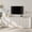 White, variant on HOMOOI 3-Drawer TV Stand for 26-40" TV, Boho Thickened Wood Media Console With Smooth Silent Gliding Drawers, Anti-Wobble Stable Entertainment Center for Living Room,Oak